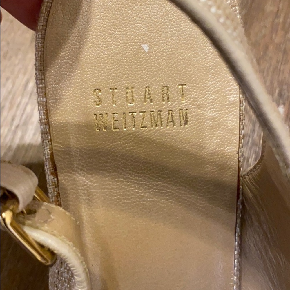 Stuart Weitzman Worn Once Wedge Linen Type - image 3
